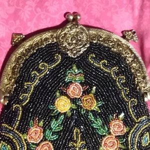 Stunning hand-beaded bag